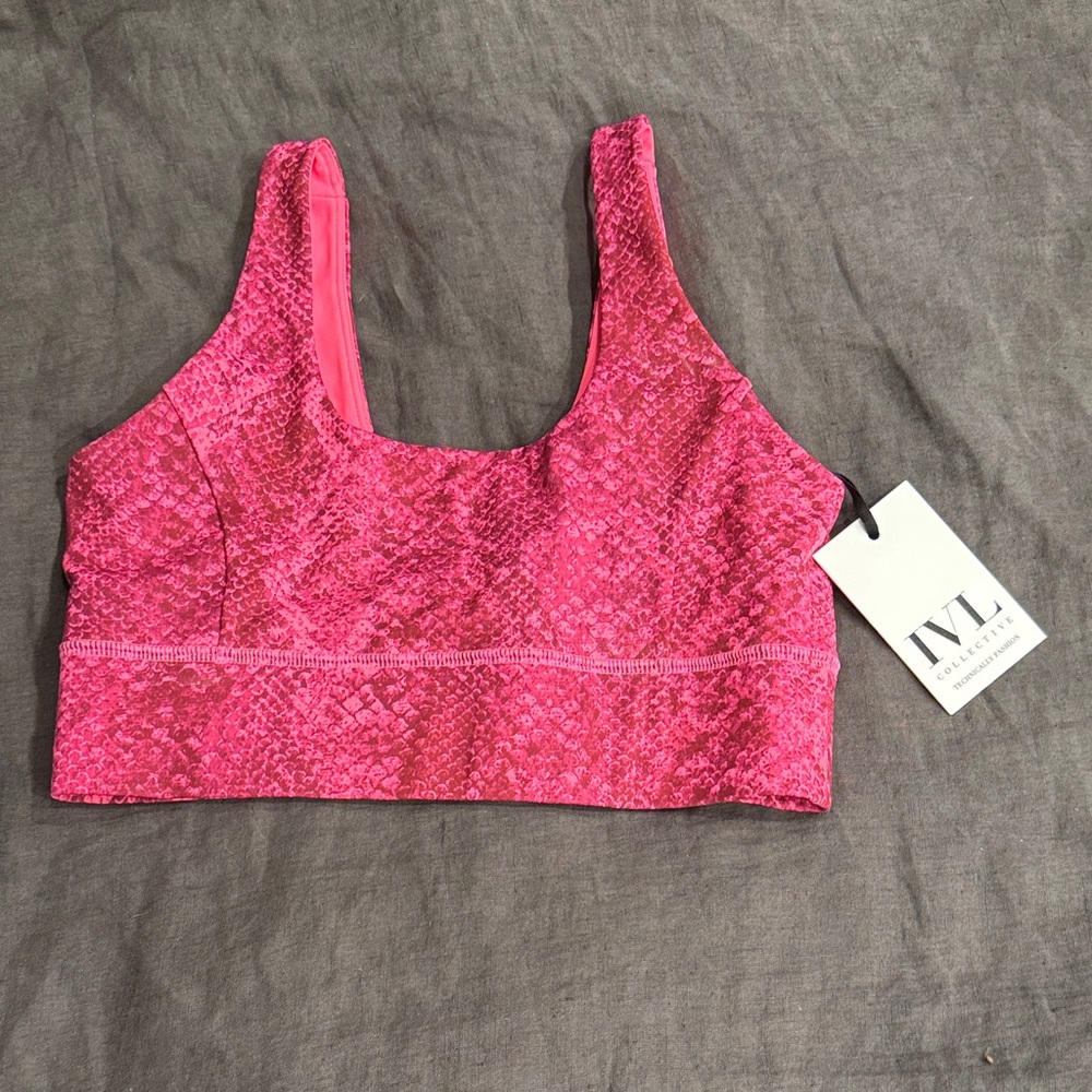 Pink Sports Bra